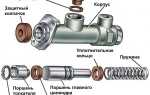 Назначение, неисправности и ремонт главного цилиндра сцепления ВАЗ 2101