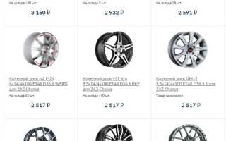 Как подобрать диски на ЗАЗ Шанс?