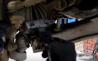 Ford Ranger (Форд Рейнджер) замена рулевых наконечников. Видео и фото