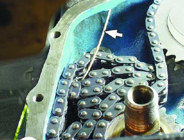 Зацепление цепи