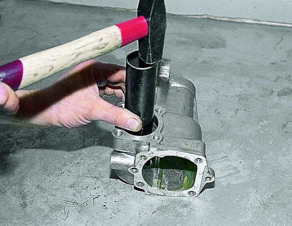 Запрессовка обоймы