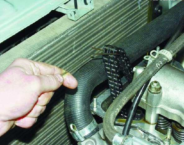 Поднятие цепи