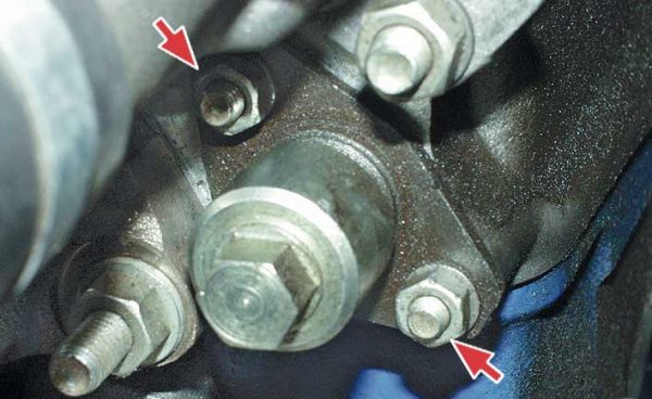 Крепёж натяжителя