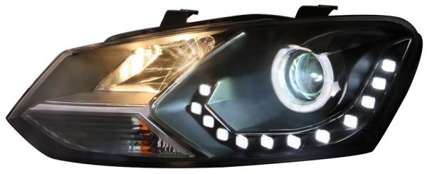 Головные фары VW Polo