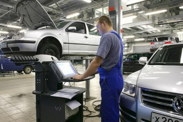 Использование компьютерных технологий при ремонте автомобилей