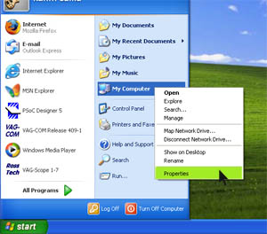 Настройка параметров подключения