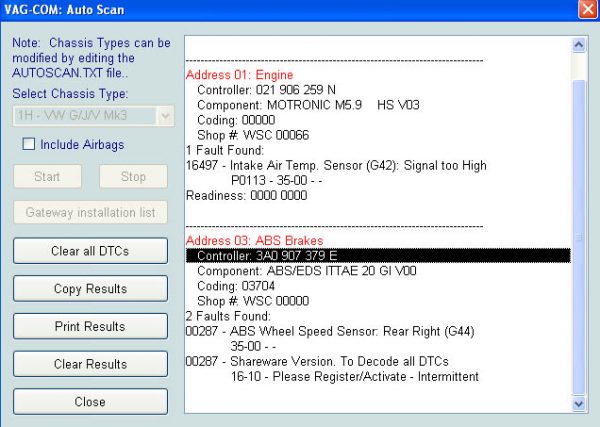 Вариант окна программы