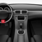 Расположение разъёма в VW Golf 2006 года