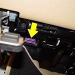 Фактическое место разъёма в VW Phaeton 2006 года