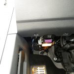 Фактическое место разъёма в VW Golf 2010 года