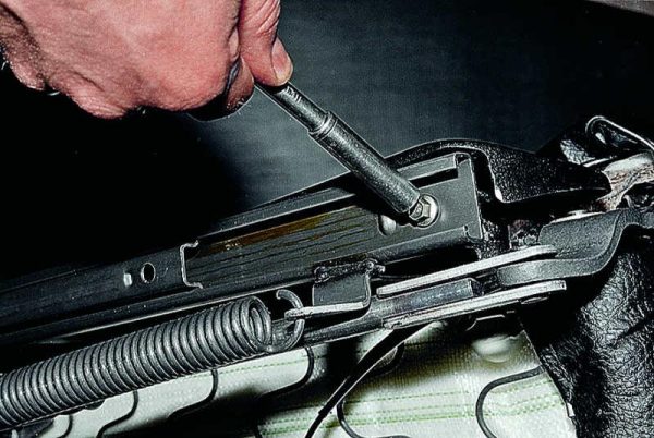 Снятие салазок