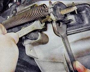 Регулировка люфта штока рабочего цилиндра