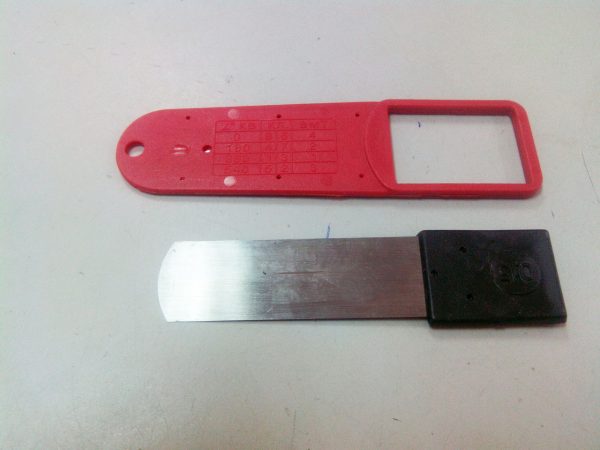 Щуп для регулировки зазора