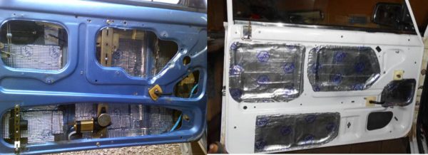 Виброизоляция двери