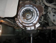 Новый комплект сцепления на месте