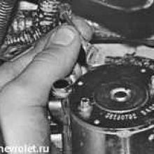 Отсоединяем управляющий провод