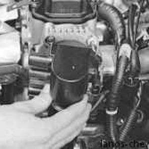 Снимаем катушку